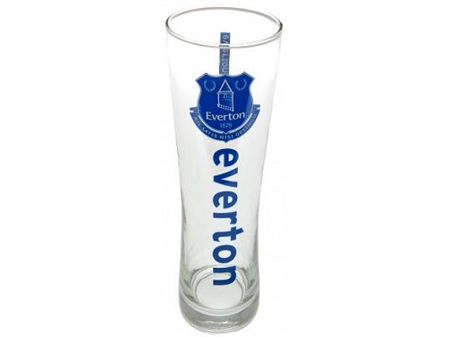 Everton beer glass