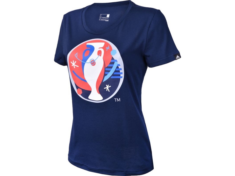 Euro 2016 Adidas t-shirt femme