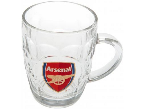 Arsenal FC chope en verre