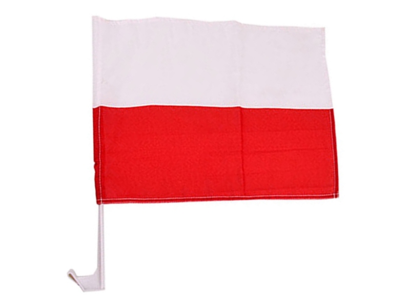 drapeau de voiture Pologne 