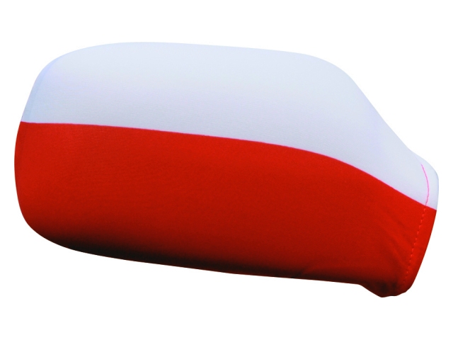 drapeaux de miroir de voiture Pologne 