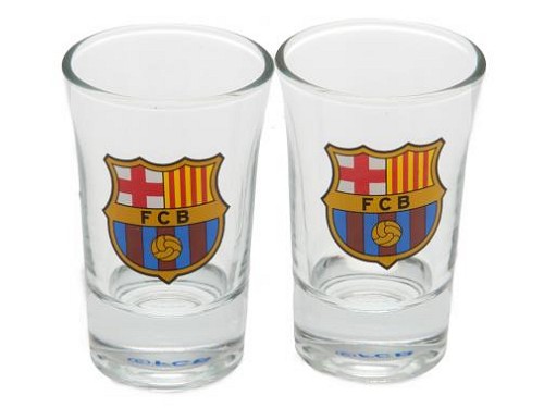 FC Barcelone verres