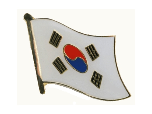 Corée du Sud badge