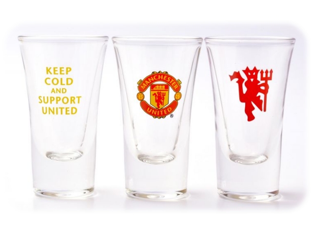 Manchester United verres