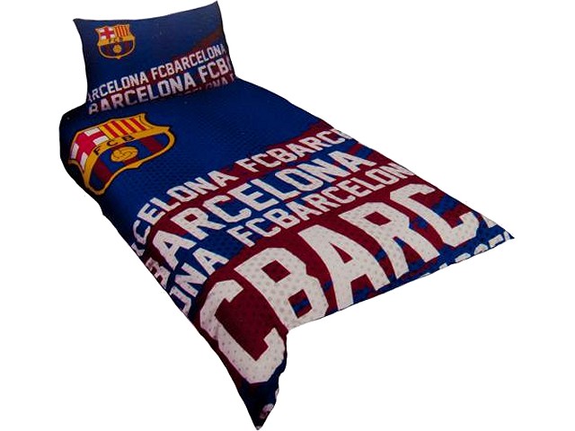 FC Barcelone linge de lit