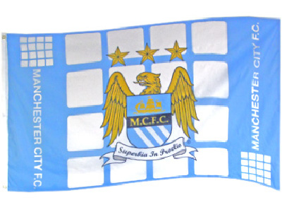 Manchester City drapeau