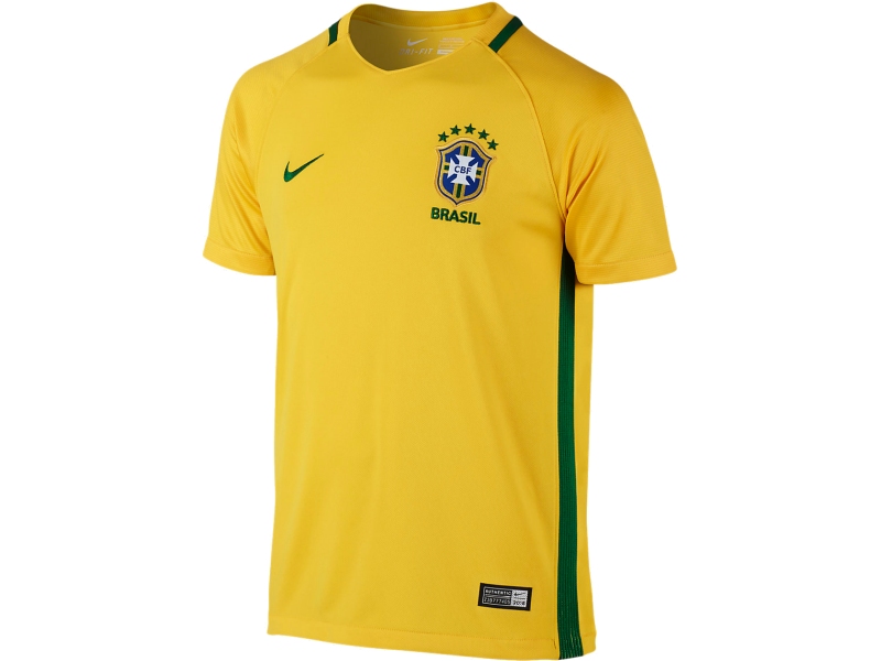 Brésil Nike maillot junior