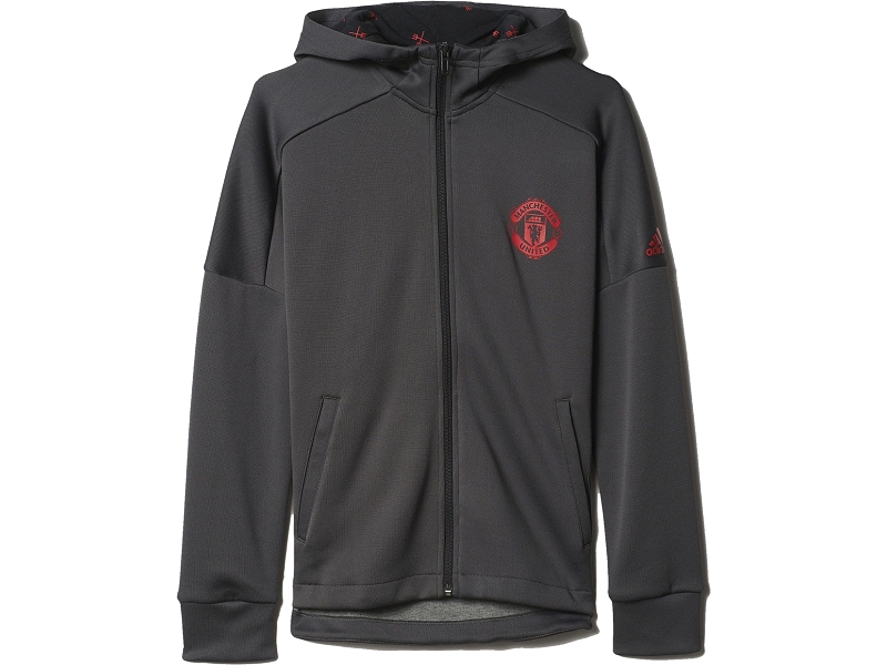 Manchester United Adidas sweat junior with hood