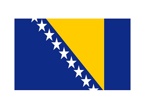 Bosnie et Herzégovine drapeau