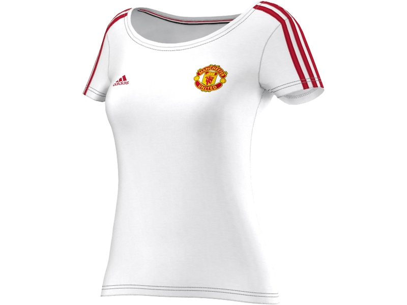 Manchester United Adidas t-shirt femme